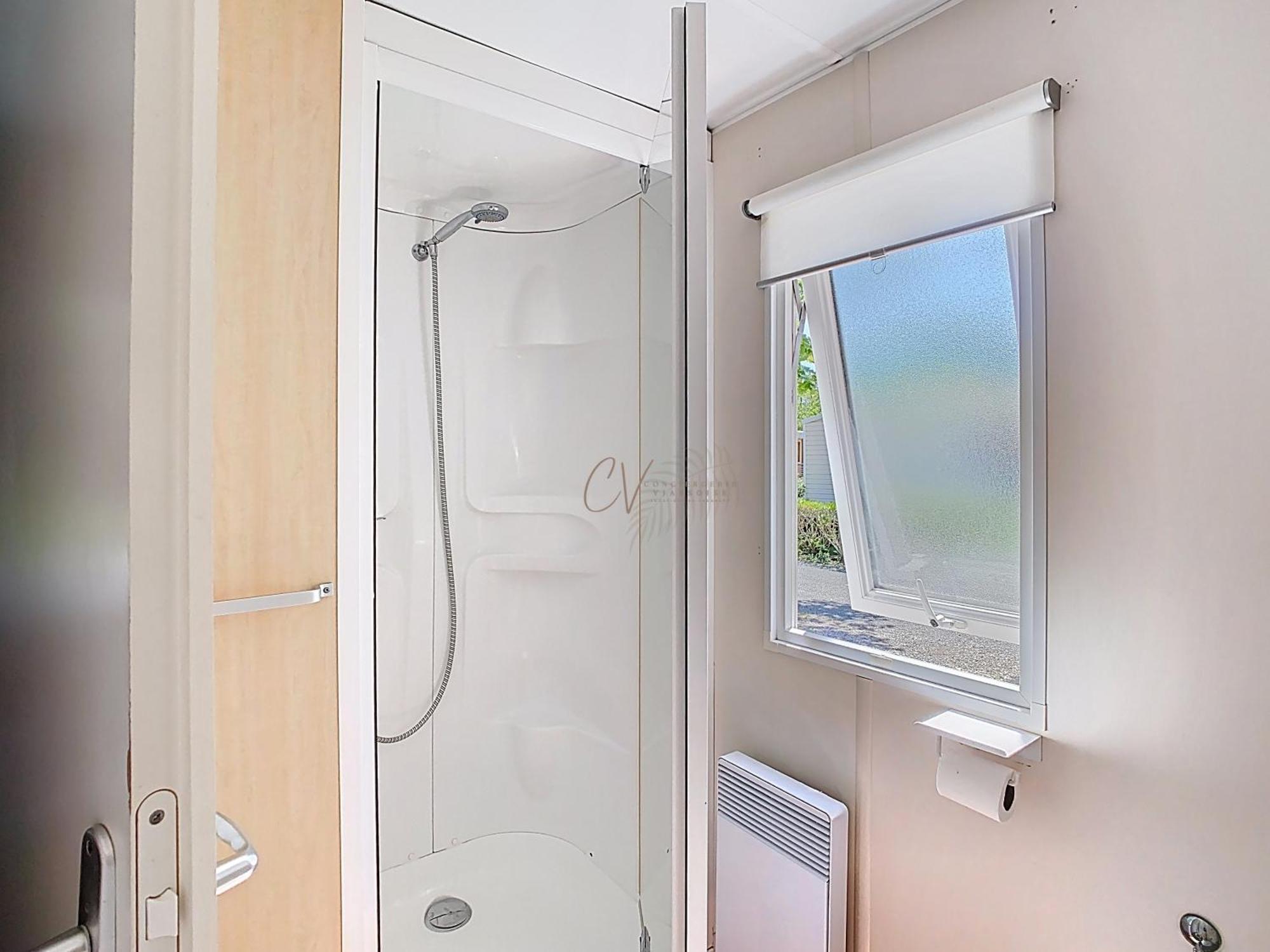 Grand Mobil Home 3Chbr 2Sdb Camping La Carabasse Vias Eksteriør billede